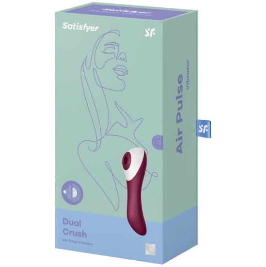 Satisfyer Air Pulse SATISFYER DUAL CRUSH AIR PULSE VIBRATOR