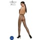 Passion Woman Garter & Stock PASSION - EKO KOLEKCIJA BODYSTOCKING ECO S007 BLACK