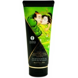 Shunga Massage Cream SHUNGA - Bumbieru UN ZAĻĀS TĒJAS MASĀŽAS KRĒMS 200 ML