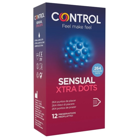 Control Condoms КОНТРОЛЬ XTRA DOTS 12 UDS