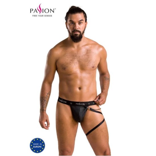 Passion Men KIRG - 058 BILL THONG BLACK S/M