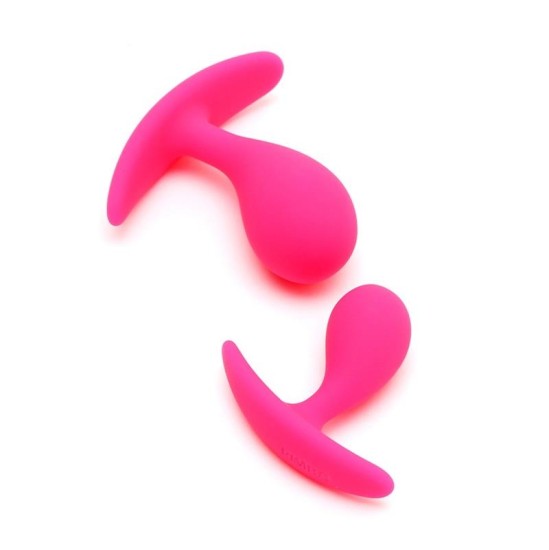 Rimba Toys Anal Play Plug Duo set Copenhagen Pink