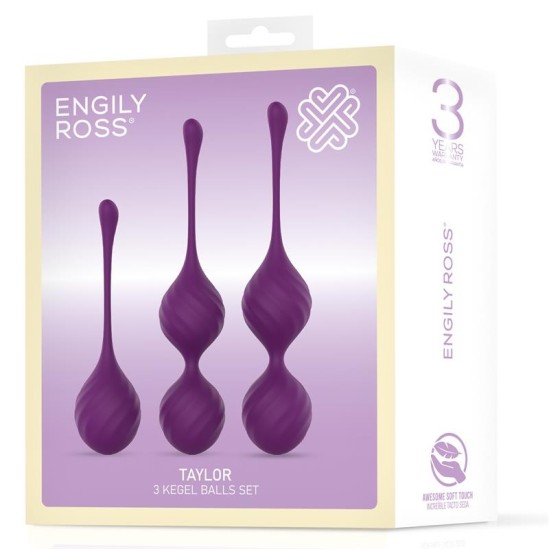 Engily Ross Taylor 2.0 Kegel Balls Silicone Purple