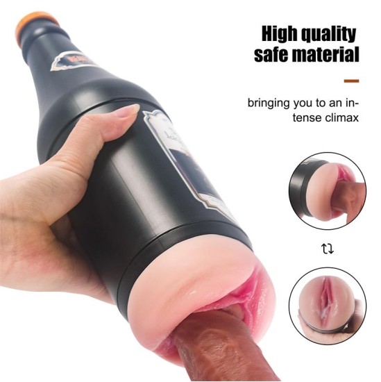 Shequ Male Masturbator Vagina Sonya Beer Bottle