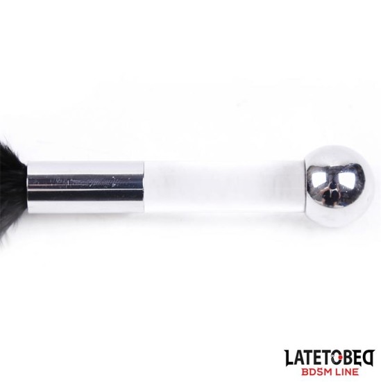 Latetobed Bdsm Line Spalvu kutinātājs ar akrila metāla rokturi