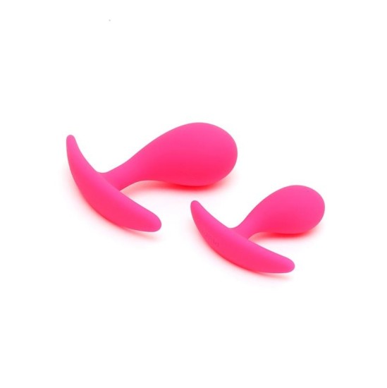 Rimba Toys Anal Play Plug Duo rinkinys Copenhagen Pink