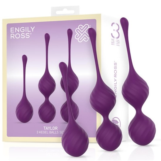 Engily Ross Taylor 2.0 Kegel Balls Silicone Purple