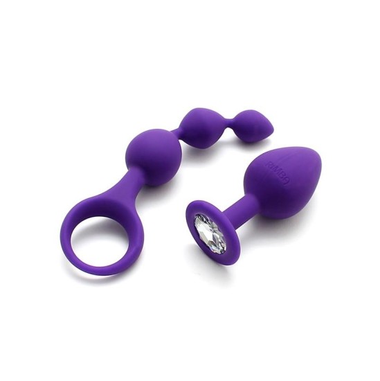 Rimba Toys Anal Pleasure Play set Barcelona Purple