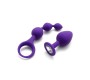 Rimba Toys Anal Pleasure Play set Barcelona Purple