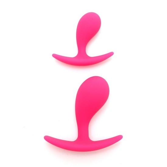 Rimba Toys Anal Play Plug Duo rinkinys Copenhagen Pink