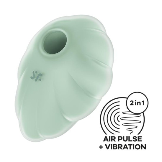 Satisfyer Cloud Dancer Clit Sucker un Vibe Mint