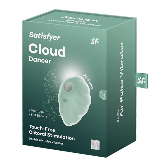 Satisfyer Cloud Dancer Clit Sucker un Vibe Mint