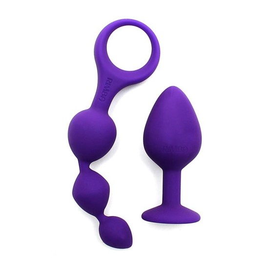 Rimba Toys Anal Pleasure Play set Barcelona Purple