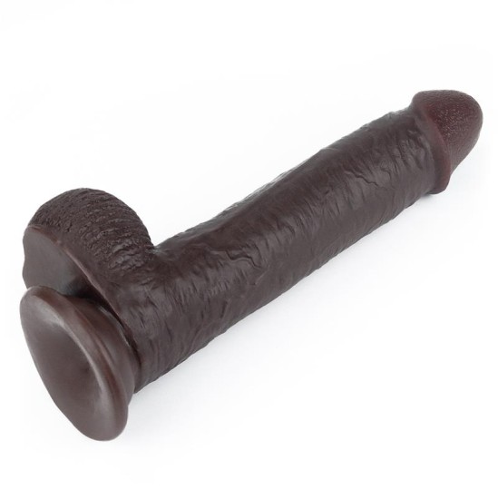 Lovetoy Dildo Sliding 9 Melns