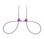 Ouch! DISPOSABLE ZIP TIE CUFFS PURPLE