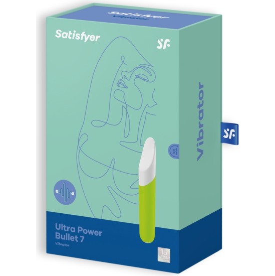 Satisfyer ULTRA POWER BULLET 7 ЗЕЛЕНЫЙ