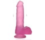 Lovetoy Dildo Jelly Studs 7 roosa