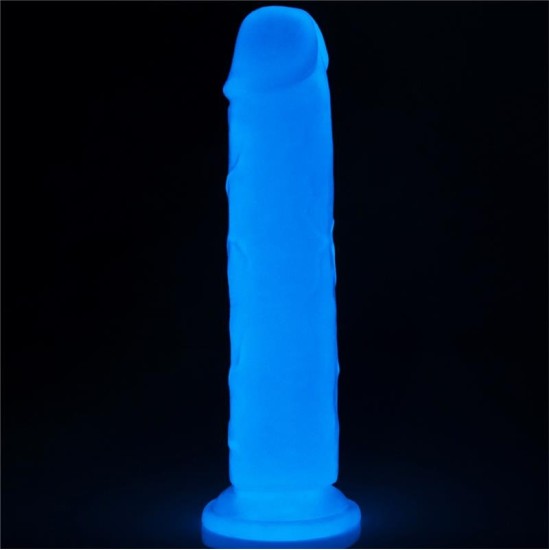 Lovetoy Dildo Lumino 8 Blue Light