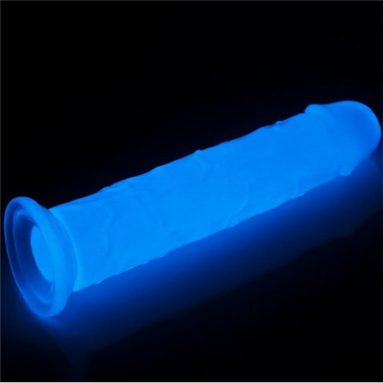 Lovetoy Dildo Lumino 8 Blue Light