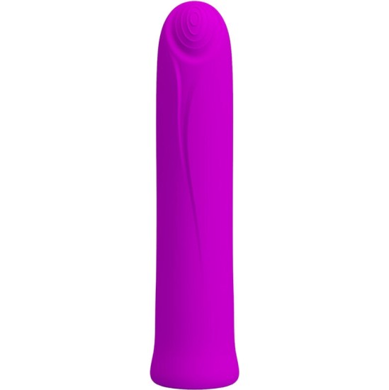 Pretty Love Flirtation PRETTY LOVE – CURTIS MINI SUPER POWER VIBRATOR 12 VIOLETINĖS SILIKONINĖS VIBRATIONS