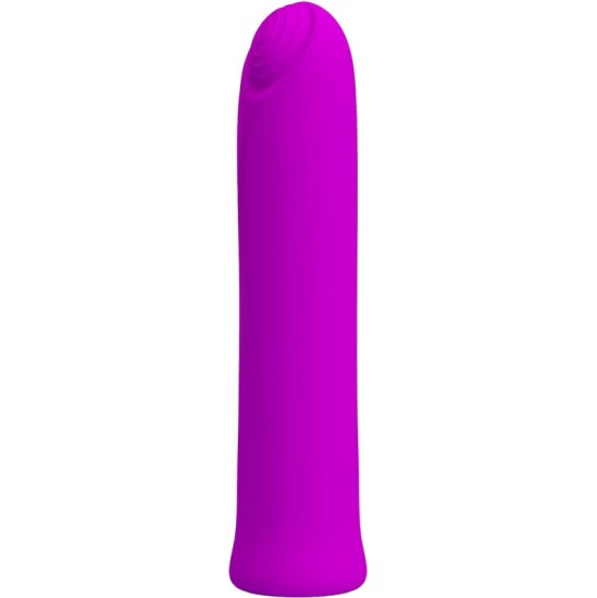 Pretty Love Flirtation PRETTY LOVE – CURTIS MINI SUPER POWER VIBRATOR 12 VIOLETINĖS SILIKONINĖS VIBRATIONS