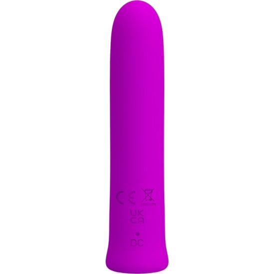 Pretty Love Flirtation PRETTY LOVE – CURTIS MINI SUPER POWER VIBRATOR 12 VIOLETSE SILIKOONVIBRATSIOONIGA