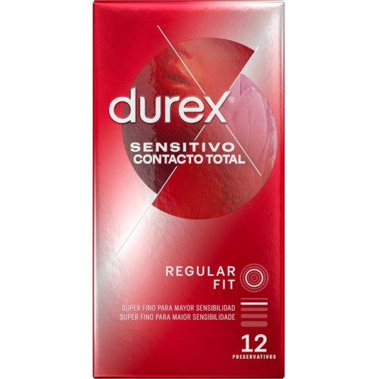 Durex Condoms DUREX - ЧУВСТВИТЕЛЬНЫЙ КОНТАКТ ВСЕГО 12 ЕДИНИЦ