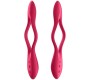 Satisfyer Vibrator SATISFYER ELASTIC JOY MULTI VIBRATOR - RED