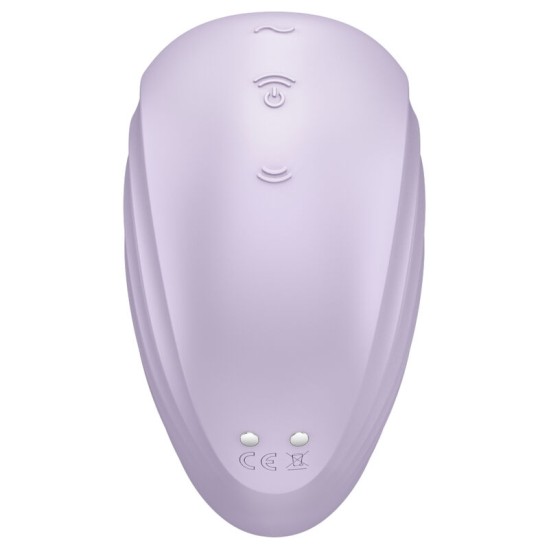Satisfyer Air Pulse APMIERINĀTĀJS — PEARL DIVER GAISA PULSU STIMULĀTORS UN VIBRATORS VIOLETS