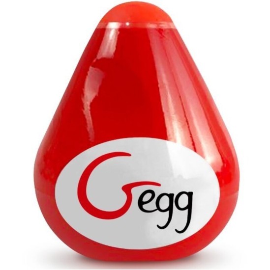 G-Vibe GVIBE TEXTURED AND REUSABLE EGG - RED