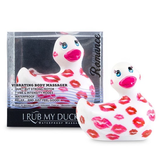 Big Teaze Toys BIG TEASE TOYS – I RUB MY DUCKIE 2.0 | ROMANTIKA (BALTA IR ROŽINĖ)