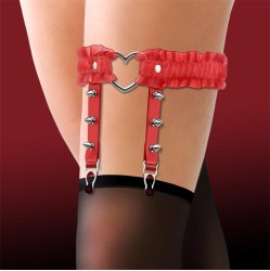 Cinderella Prievīte ar sirsniņu un volāniem Vegānas ādas viens izmērs