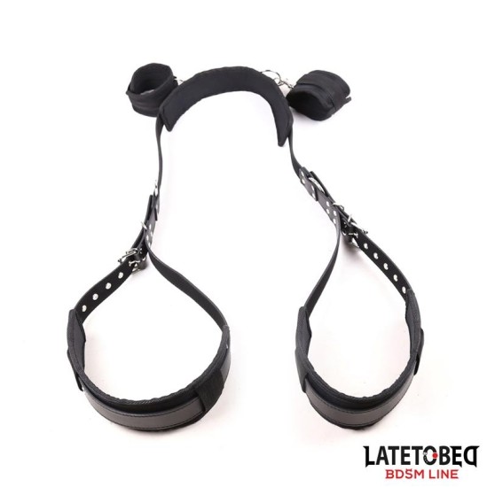 Latetobed Bdsm Line Seksa pozīcijas meistars ar augšstilbu aksesuāru