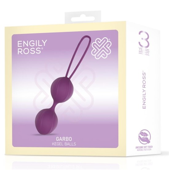 Engily Ross Garbo Double Kegel Ball Silikoonlilla