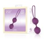 Engily Ross Garbo Double Kegel Ball Силиконовый Фиолетовый