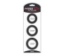 Lovetoy Pack of 3 Penis Ring Power Plus Black