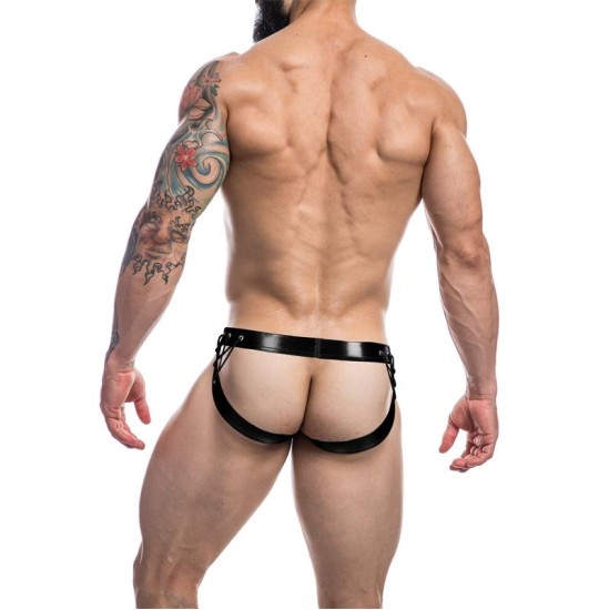 Cut4Men C4M14 Desire Jockstrap Leatherette Black
