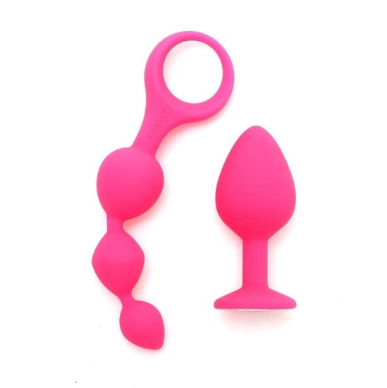 Rimba Toys Anal Pleasure Play komplekt Barcelona Pink