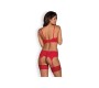 Obsessive Jolierose 3 Pieces Set Red