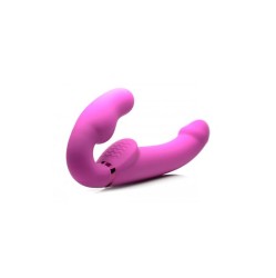 Strap U Piepūšamā siksniņa piepūšamā funkcija ar tālvadības pulti rozā krāsā