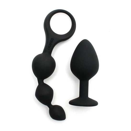 Rimba Toys Anal Pleasure Play komplekt Barcelona Black