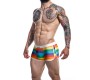 Cut4Men C4M06 Athletic Trunk Rainbow