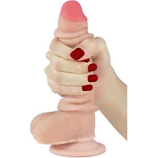 Lovetoy Dildo Sliding 7 Flesh