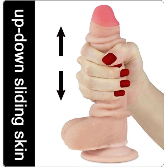 Lovetoy Dildo Sliding 7 Flesh