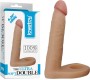 Lovetoy Dildo The Ultra Soft Double 6.25 Flesh