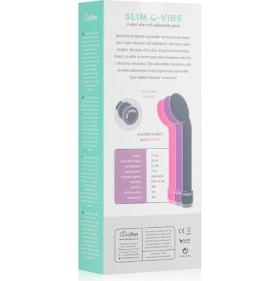 Easytoys G-Spot Vibe Rožinė