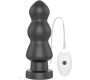 Lovetoy Анальная пробка с вибрацией King Size 7.8, черная