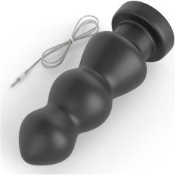 Lovetoy Vibrating Butt Plug King Sized 7.8 Black