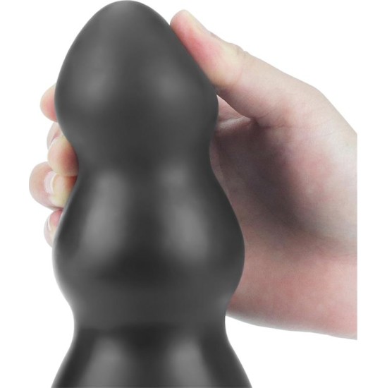 Lovetoy Vibrating Butt Plug King Sized 7.8 Black