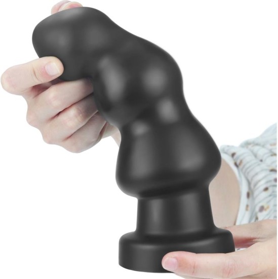 Lovetoy Vibrating Butt Plug King Sized 7.8 Black